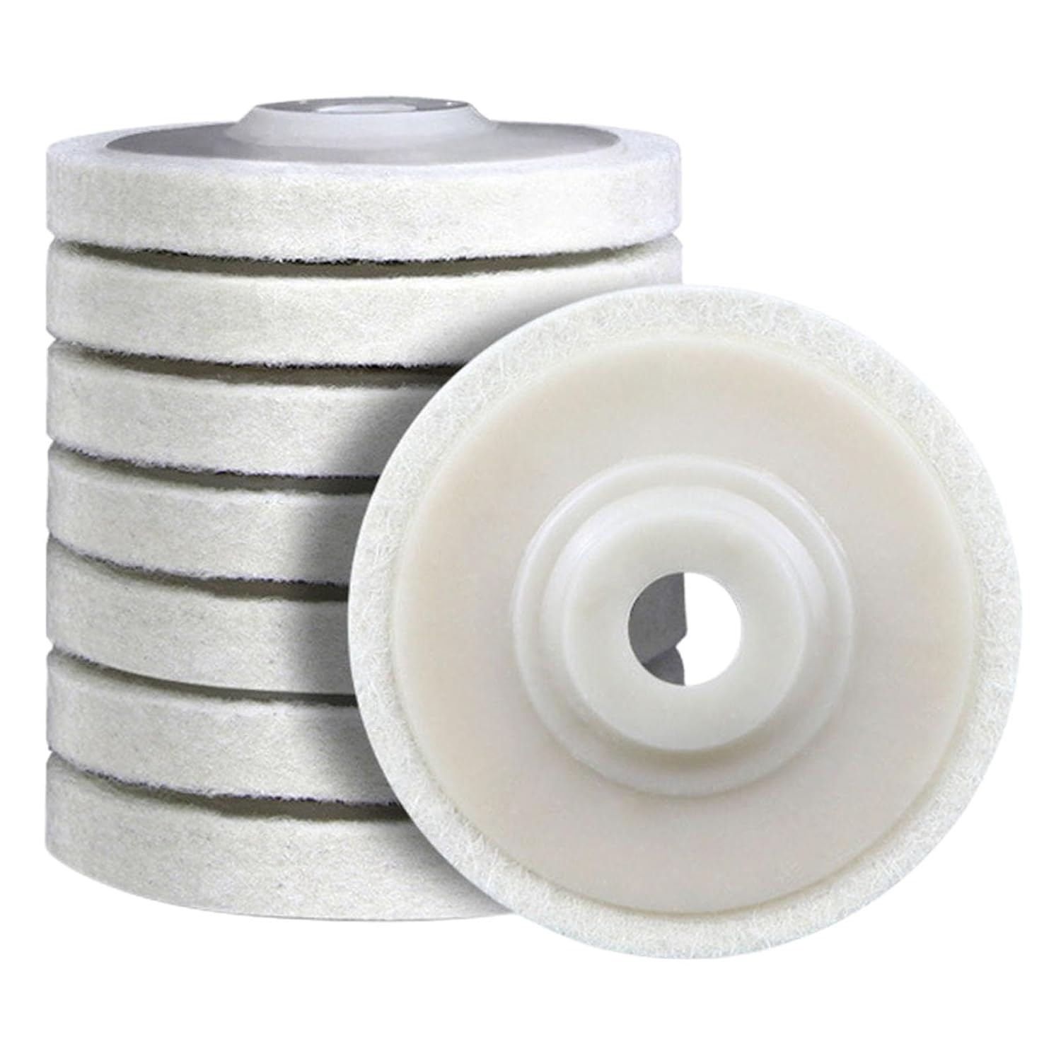 41/2 Inch Wool Felt Buffing Pads for Angle Grinder