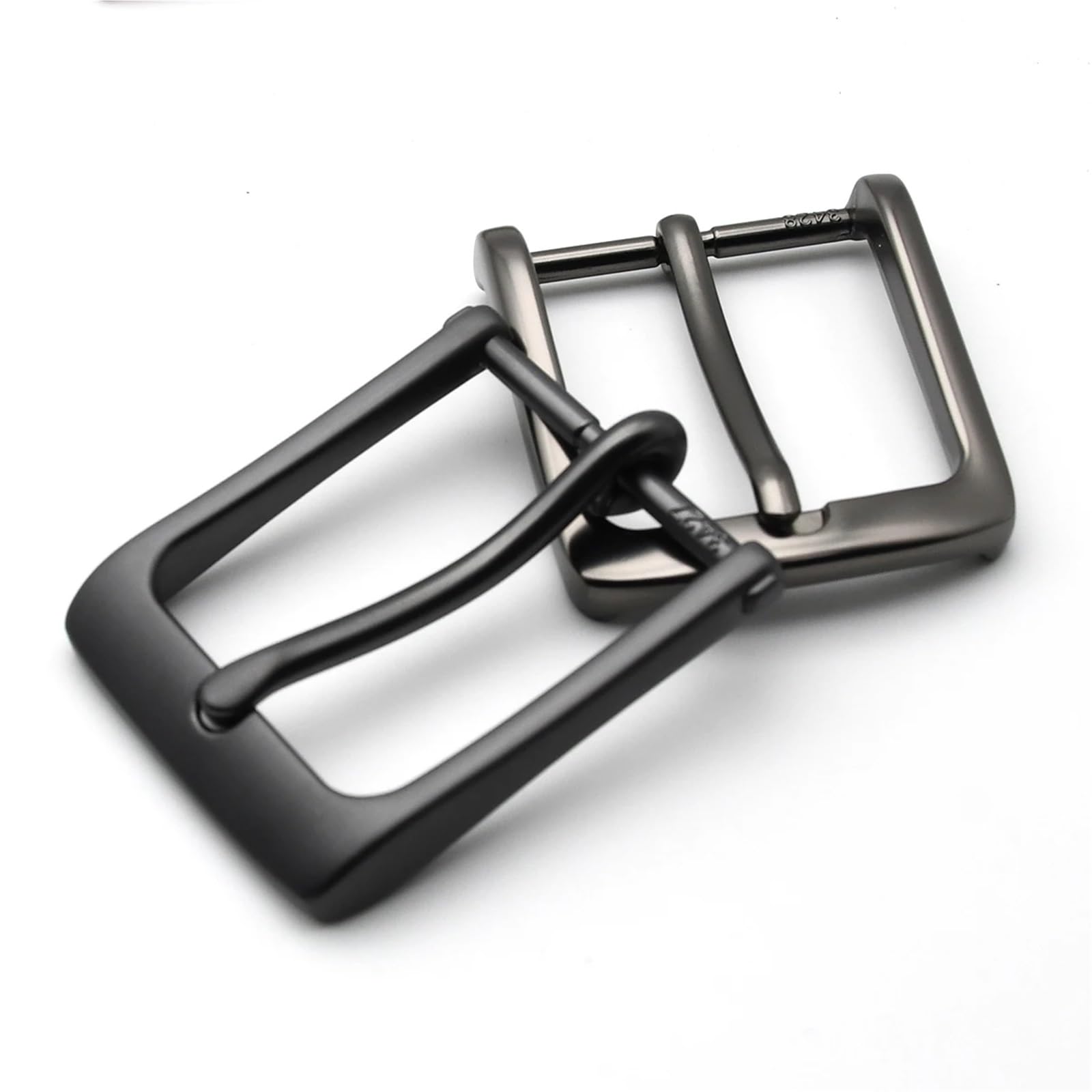15 pezzi 35 mm fibbia for cintura in lega nero opaco perno for da uomo parti accessori hardware for 32 mm-34 cm Per Cinghie