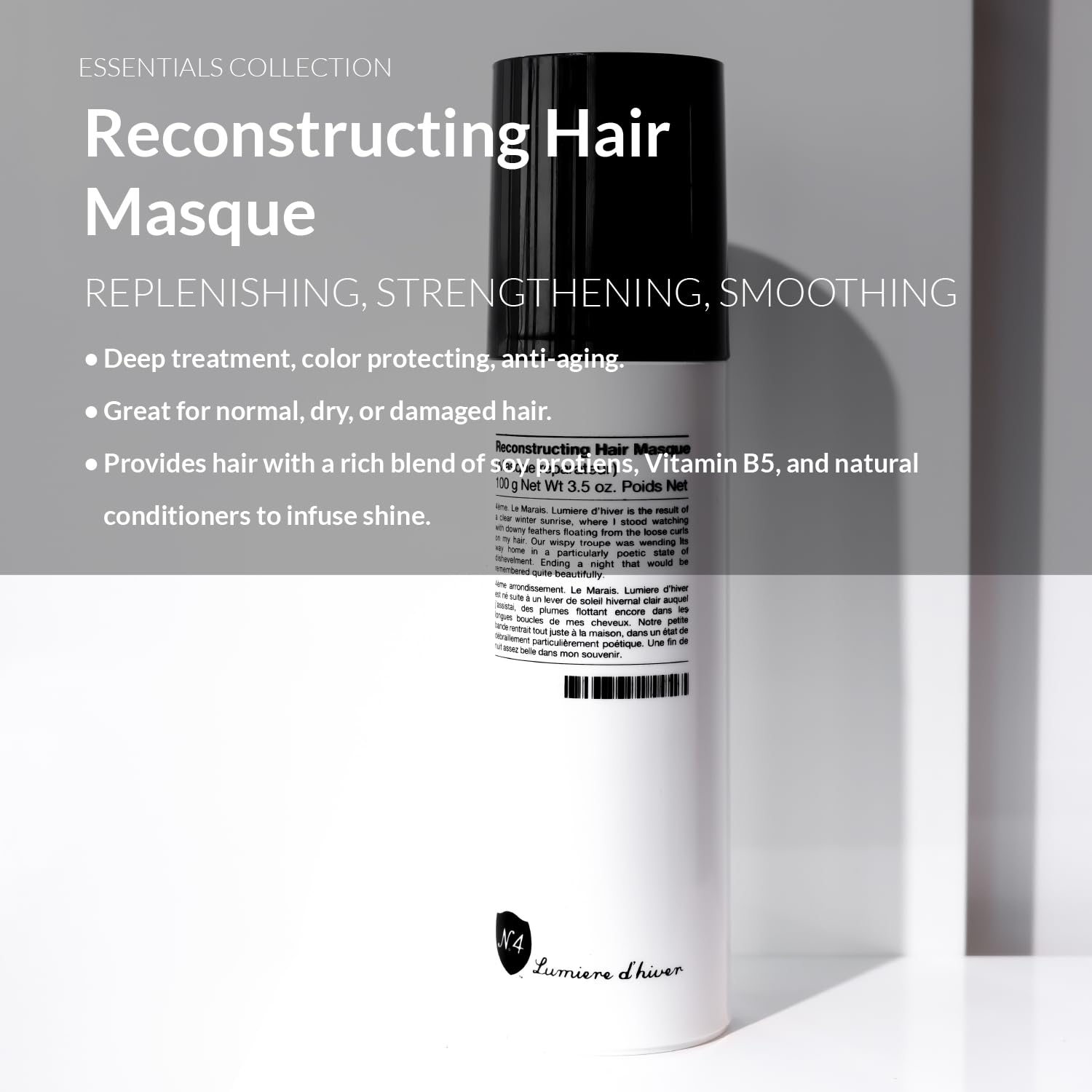 Mascarilla capilar para cabello dañado, acondicionador profundo, mascarilla para reconstruir el cabello 3