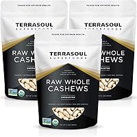 Vista 1 de Terrasoul Superfoods Anacardos orgánicos (Enteros), 6 libras