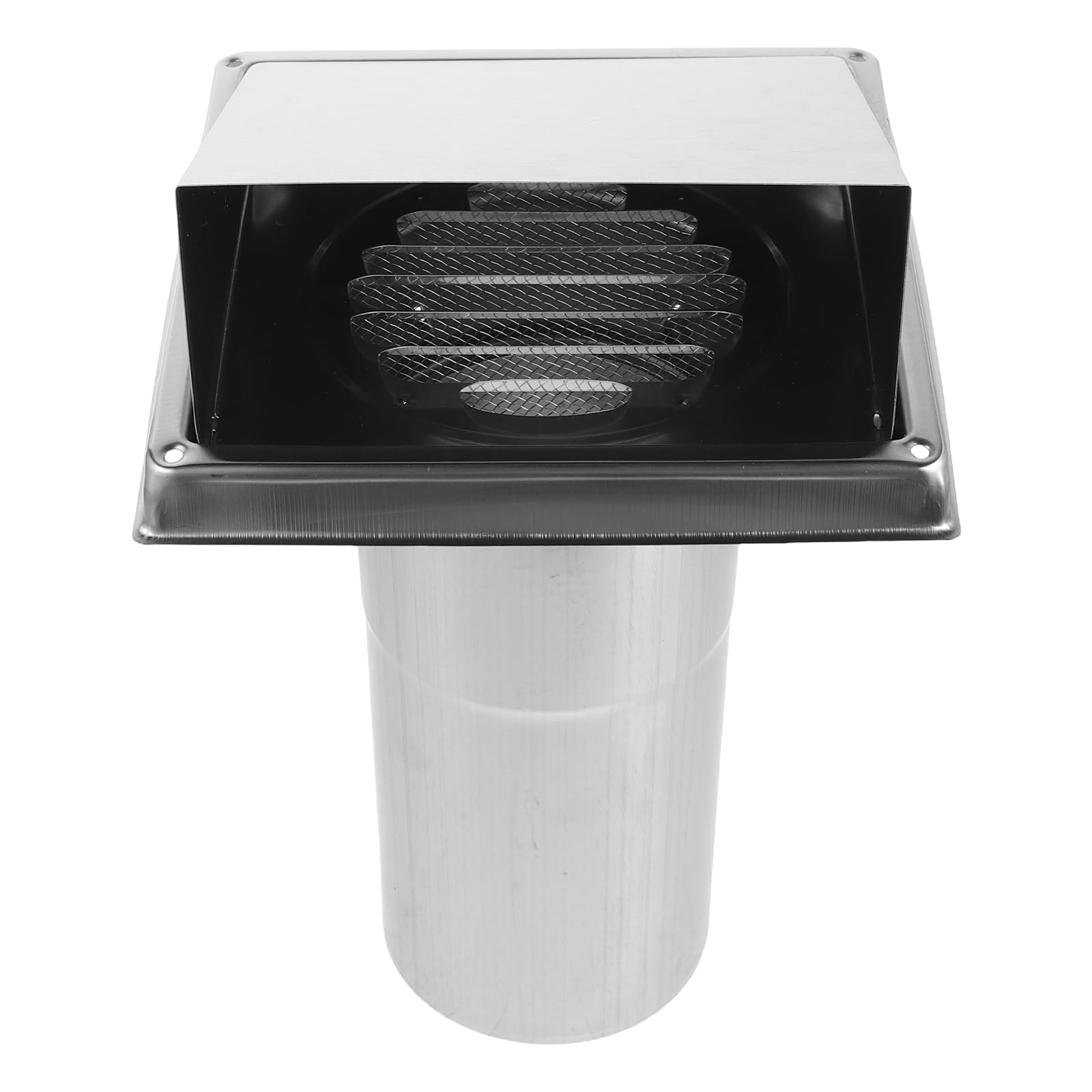 Hotte d'extraction clapet anti-retour et capuchon mural amovible pour conduit de sèche-linge extérieur