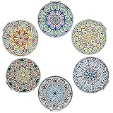 Beaufy Compact Mirror Bulk Handheld - Pocket Purse Travel Makeup Mirrors Round Folding Portable Dual