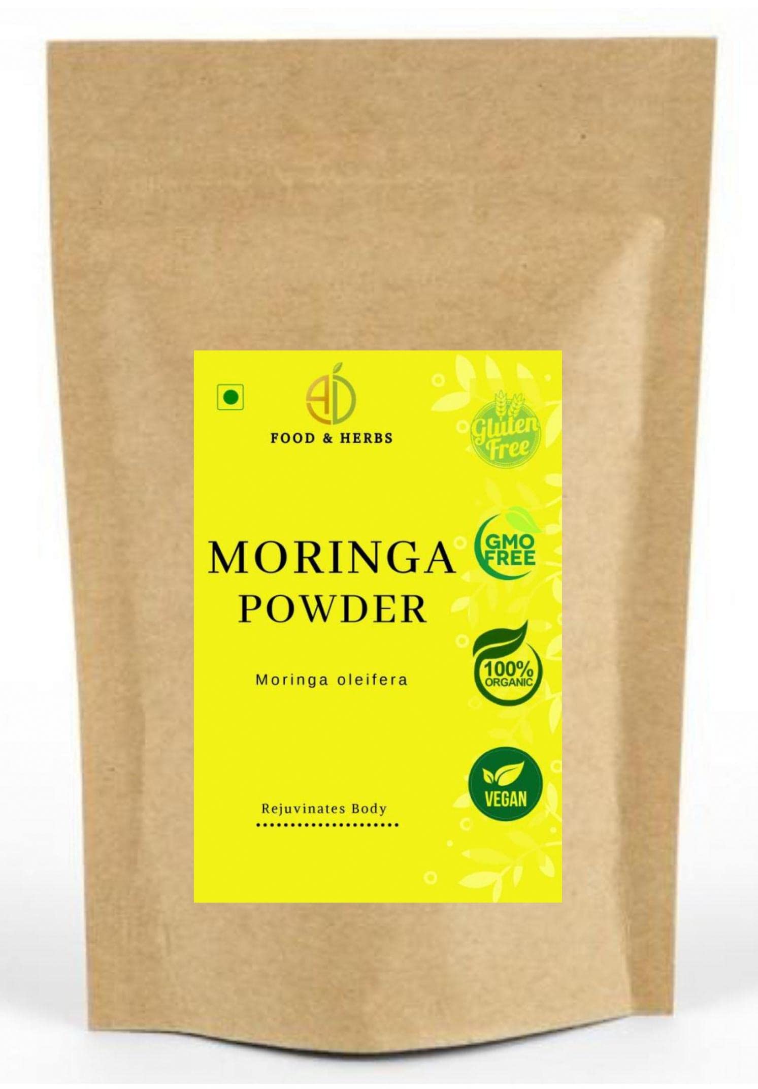 A D Food & Herbs Organic Moringa/Drumstick Plant/Moringa Oleifera Leaves Powder (50 Gms)-image-12
