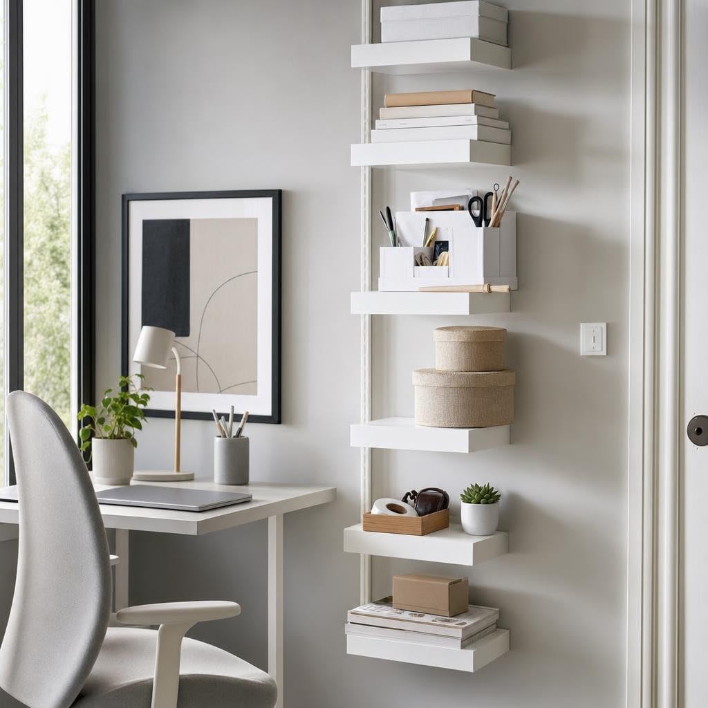 Amazon.com: Ikea LACK Rack Wall Shelf Unit, White 402.821.87