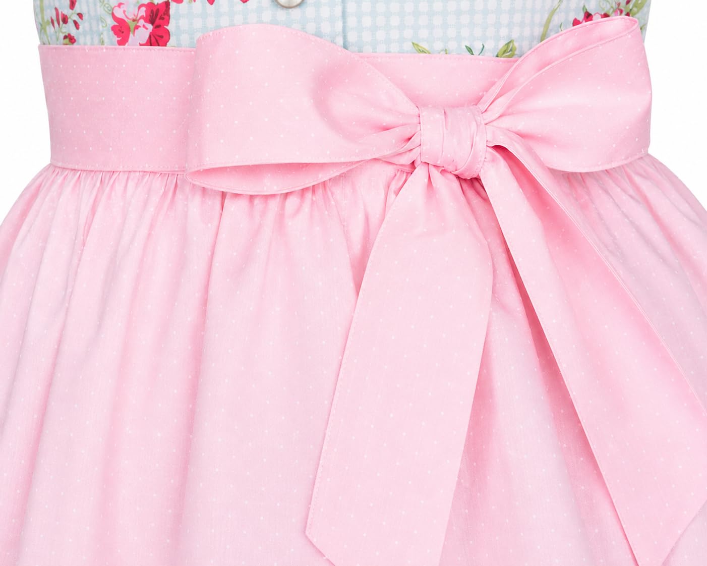 Ramona Lippert Kinderdirndl Vicky mit Bluse 3-teilig rosa
