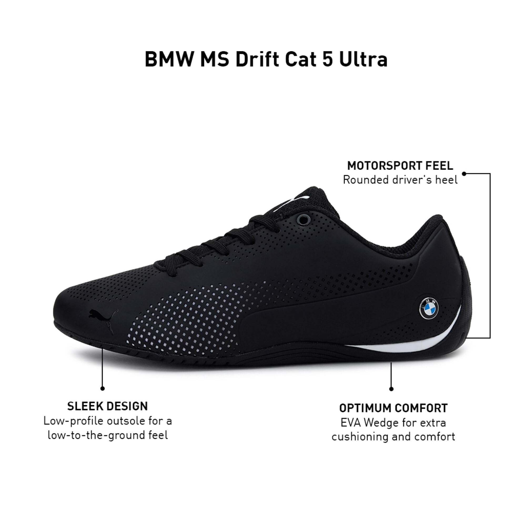 PUMA BMW Ms Drift Cat 5 Ultra 305882-03, Scarpe da Ginnastica Basse Uomo