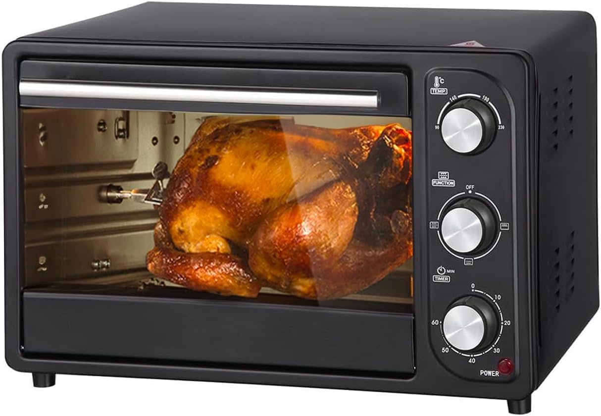 Drumstone (𝟏𝟓 𝐘𝐞𝐚𝐫𝐬 𝐰𝐚𝐫𝐫𝐚𝐧𝐭𝐲) 24L Oven Toaster Griller (OTG) – Multi-Function Baking, Grilling & Toasting | Even Heating Technology | Ideal for Medium-Sized Kitchens & Daily Cooking-image-4