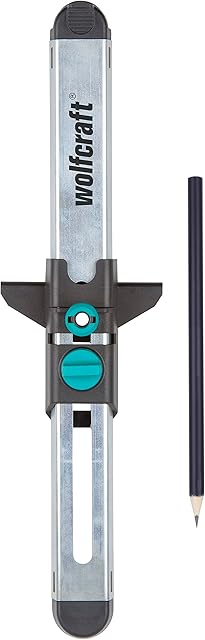 wolfcraft Laminate Fitter I 6952000 I For precise measurement and transfer of the last row of laminate