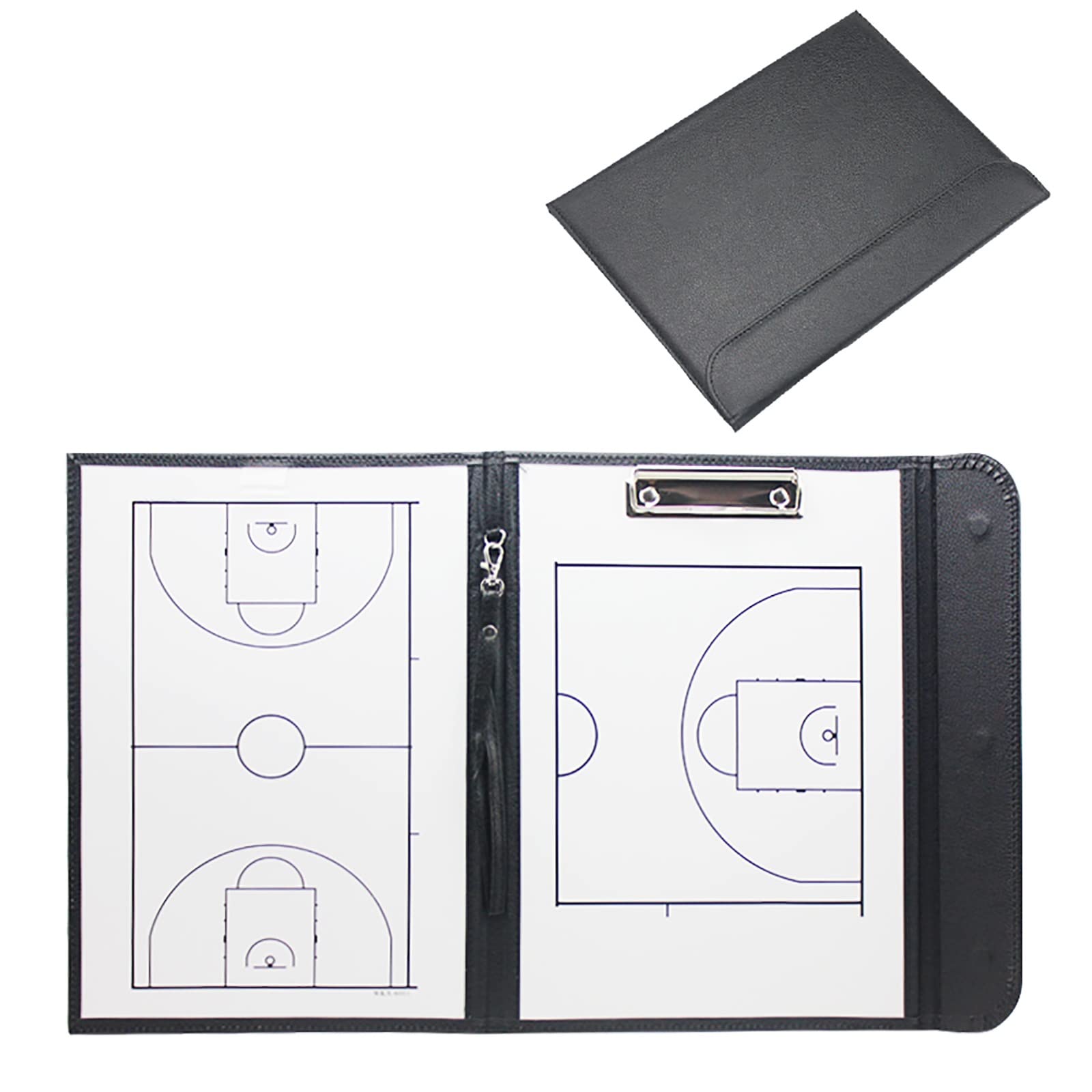 Pizarra Baloncesto Entrenador, Pizarra Táctica de Baloncest de Borrado en Seco, Pizarra Táctica Magnética (Color : Basketball-c)