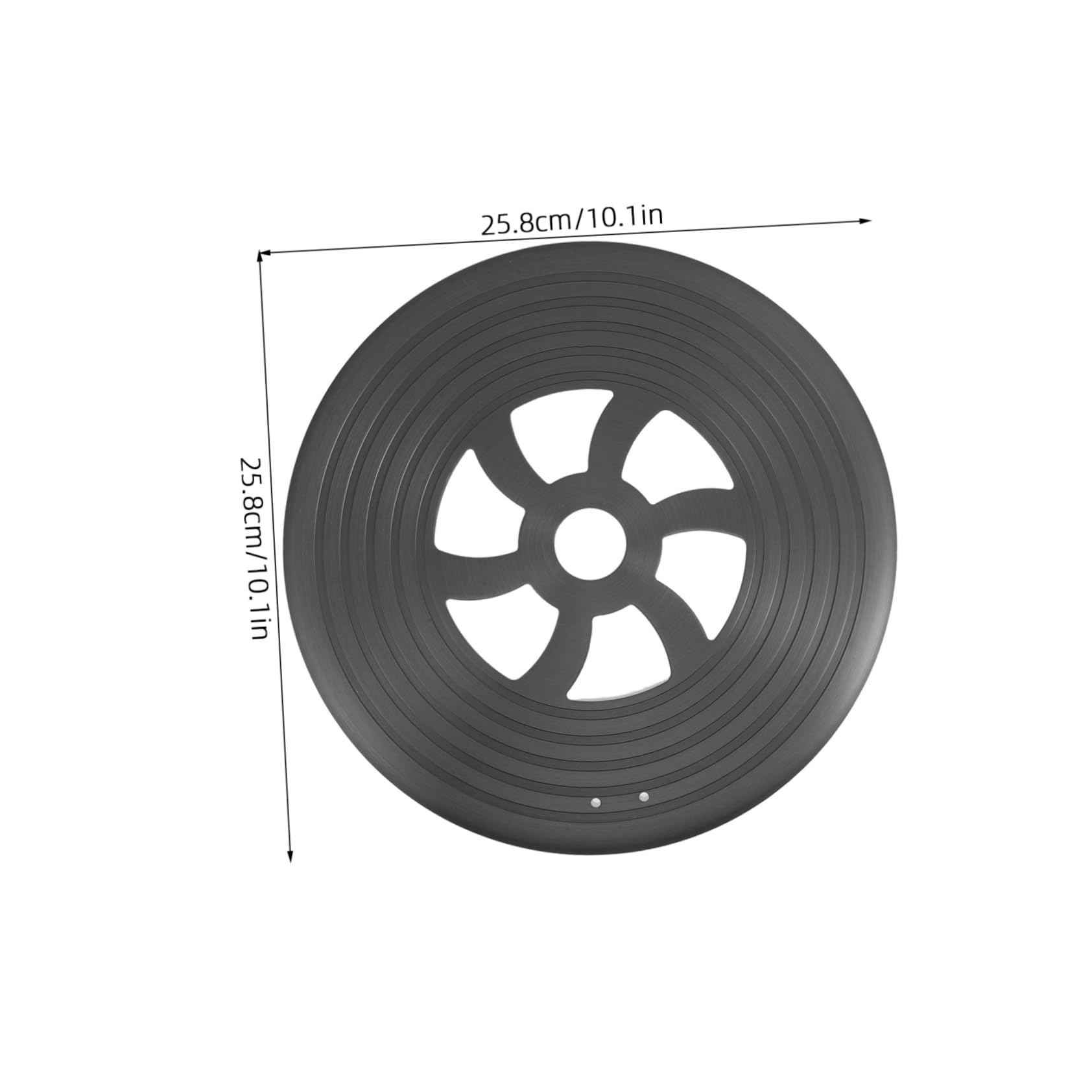 NAMOARLY Stainless Steel Heat Diffuser Plate Cooktop Round 26cm Gas Stove Aluminum Heat Conducting Plate Induction Cooktop Accessories Easy Clean