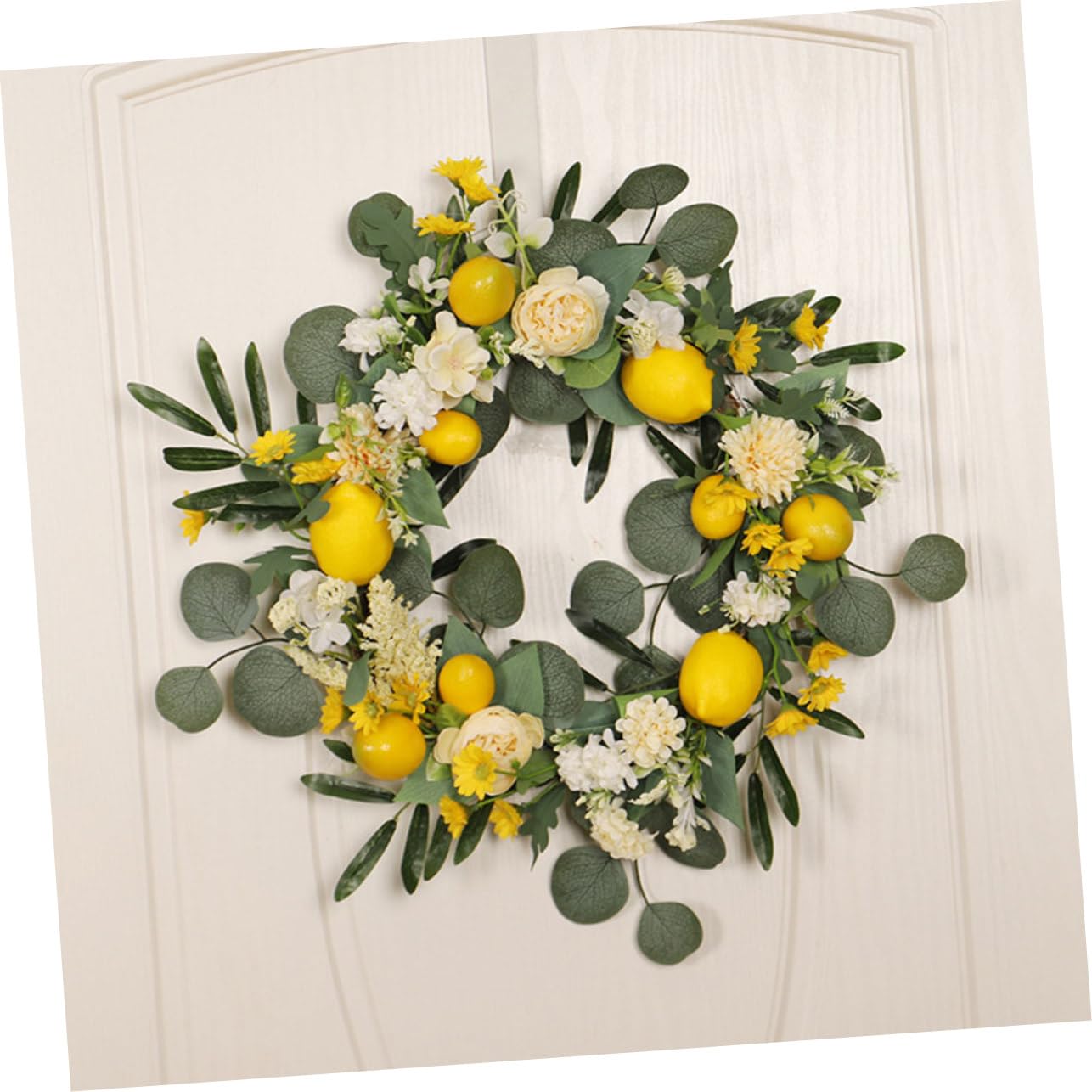 VICASKY Ghirlanda Artificiale con Fiori e Foglie per Dingresso Decorazione Casa e Matrimonio