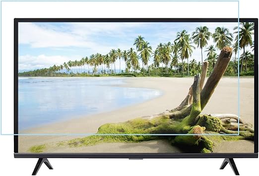 Matte TV Screen Protective Film Anti Glare/Anti Reflective/Anti-Blue Light/Anti-Radiation Filter LCD Display Protector Film Relieve Eye Fatigue for LCD LED OLED HDTV65 inch 1440x809mm