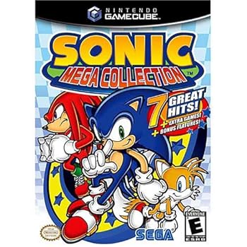 Video Game Sonic Mega Collection Book