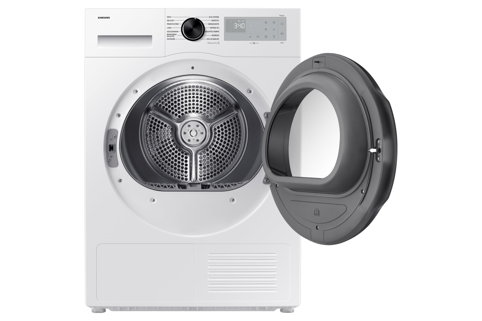 DV90DG52A0AHET - Asciugatrice 9 Kg, con Pompa di Calore, Libera Installazione, Classe energetica A+++