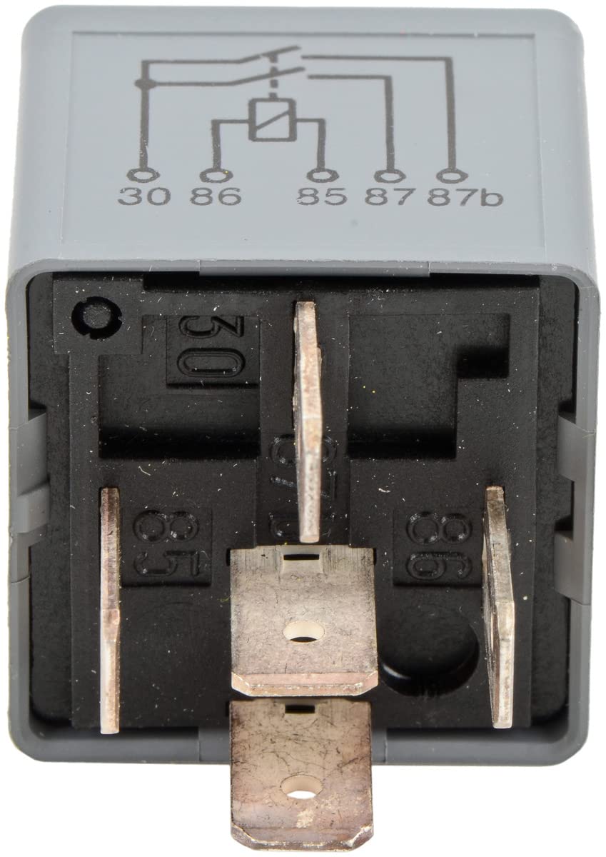 BOSCH 0332015008 Mini Relay - Normal Open, 5 Pins, 24V, 2x10A (Single) - View #4