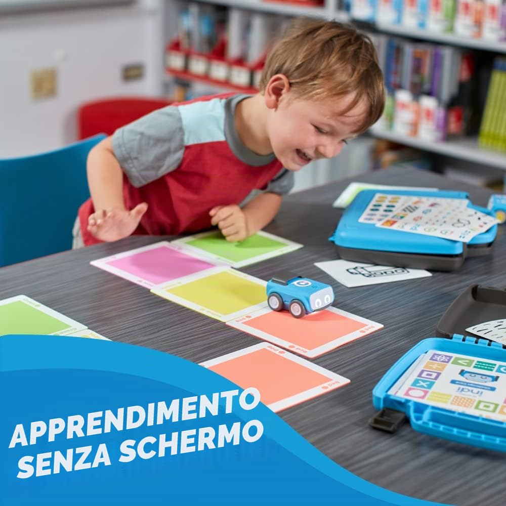 Sphero indi Student Kit - Robot programmabile per bambini, codifica e robotica con curriculum STEAM, apprendimento controllato da app e gioco interattivo
