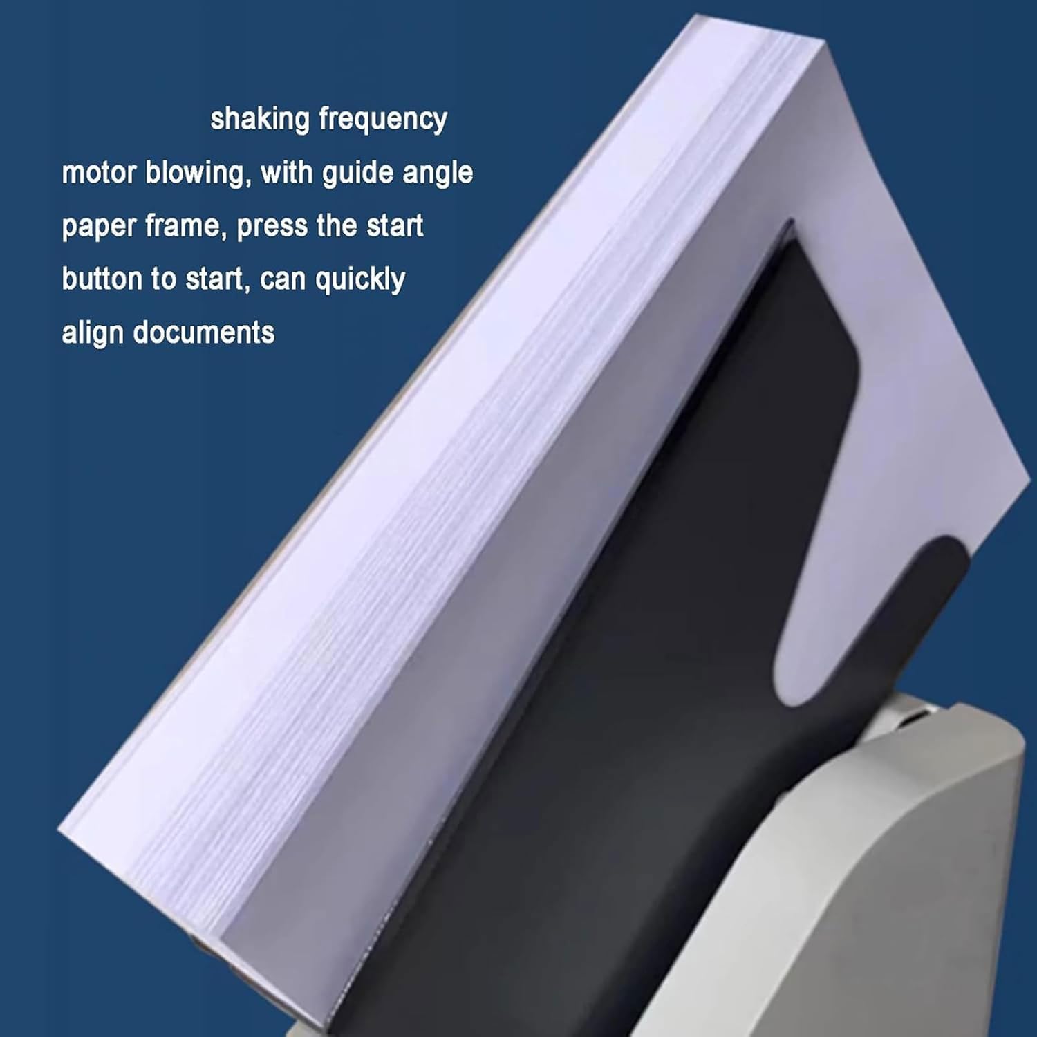 Selezionatrice per Carta da 18000 Giri/min, Organizer per Carta Automatico Commerciale con Telaio per Carta Largo 50 Mm, Rimuove Scarti di Carta Ed Elettricità Statica, per Banche, Aziende