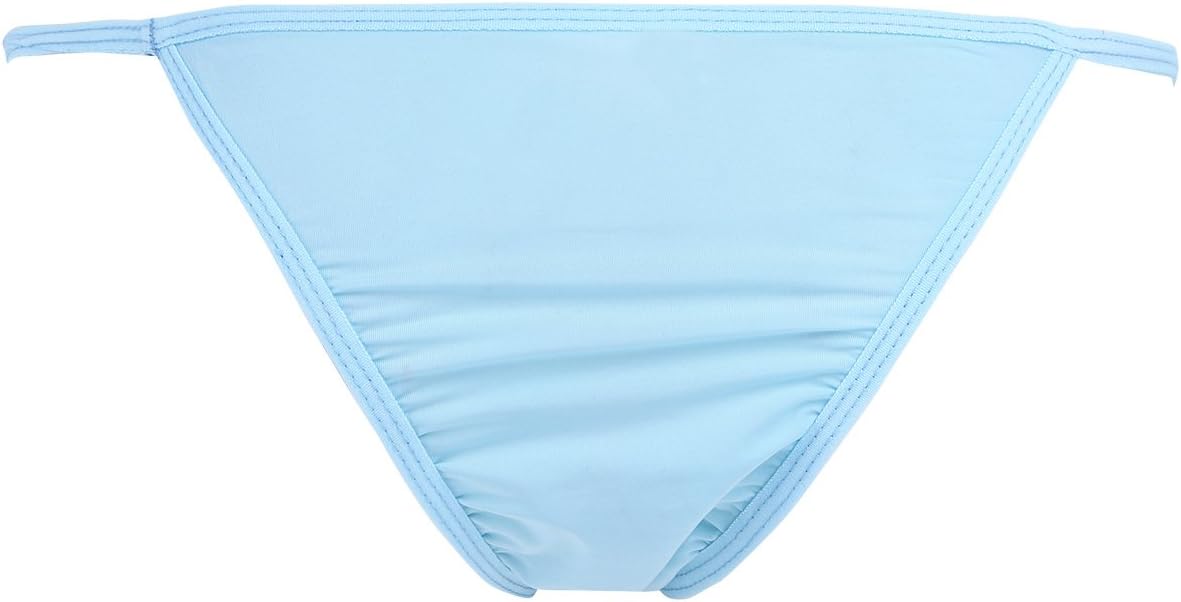 Men's Soft Comfortable Bowknot Bikini Briefs Strings Underwear Lingerie Tanga Panties
