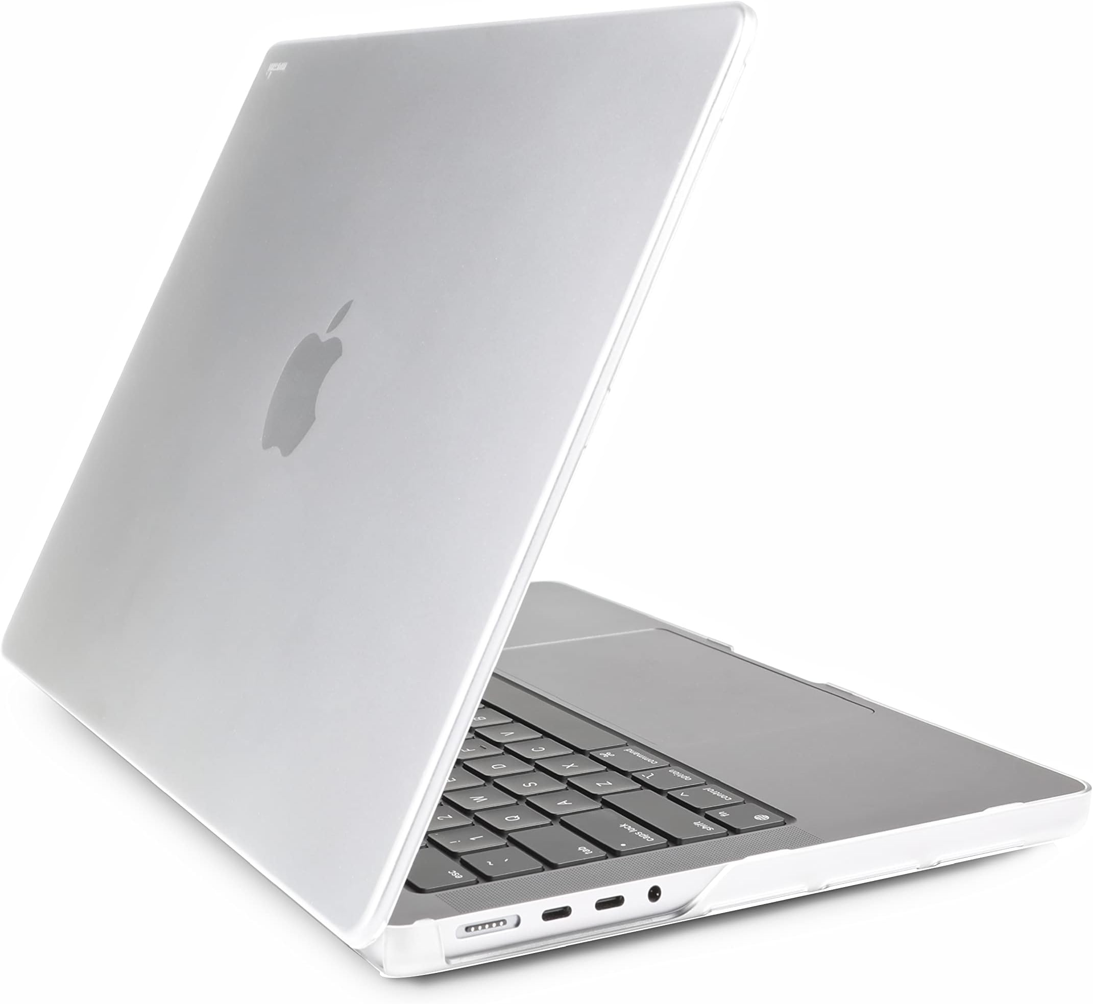 Moshi iGlaze Hard Shell Case, MacBook Pro 14 Inch Case for M1/2021 M2/2023 M3/2023 M4/2024 MacBook Pro 14 Inch Hard Case Cover with Liquid Retina XDR Display Touch ID Matte Clear