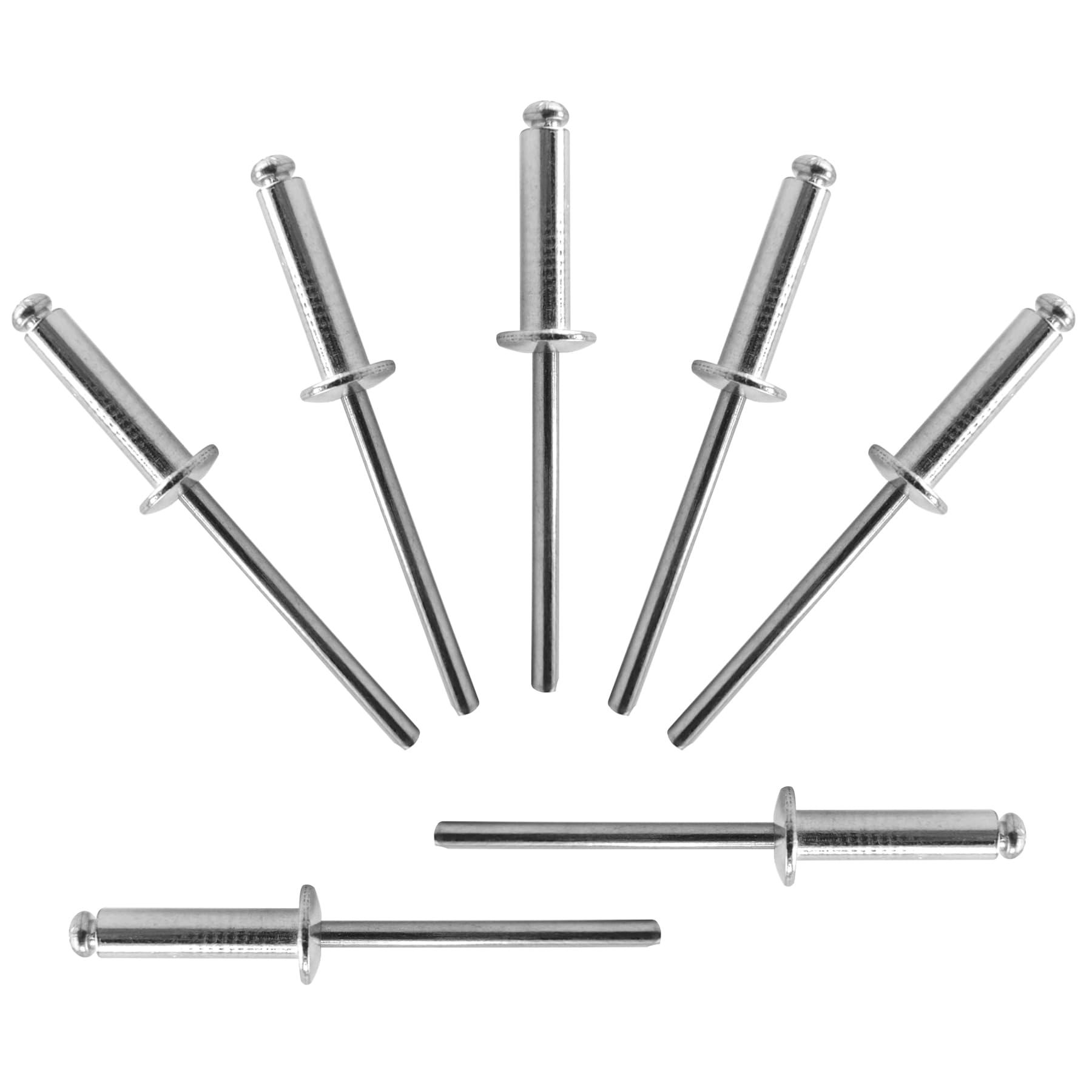 Aluminum Blind Rivets - 110 Pcs -10