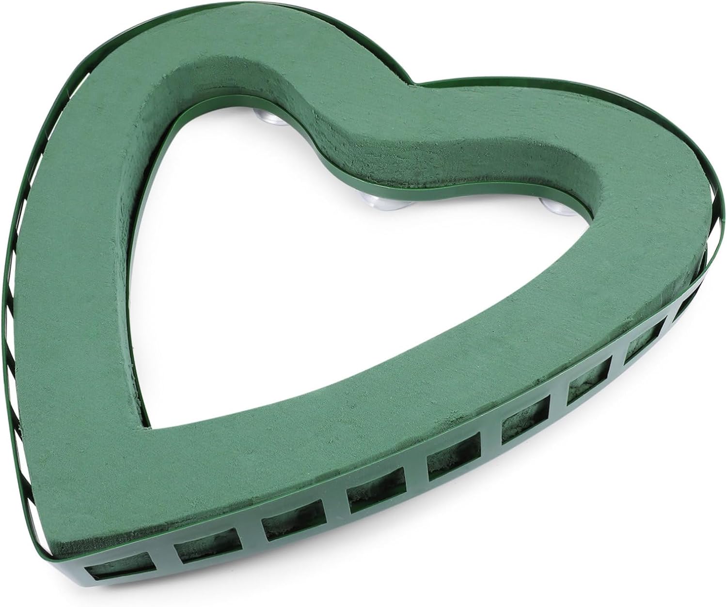 DOITOOL Floral Foam Block Shaped Floral Foam Cage with Suction Cup for Fresh or Flowers, Wedding Party Decorations, Dry and Wet Flower Cage Holder for Flower Arrangement