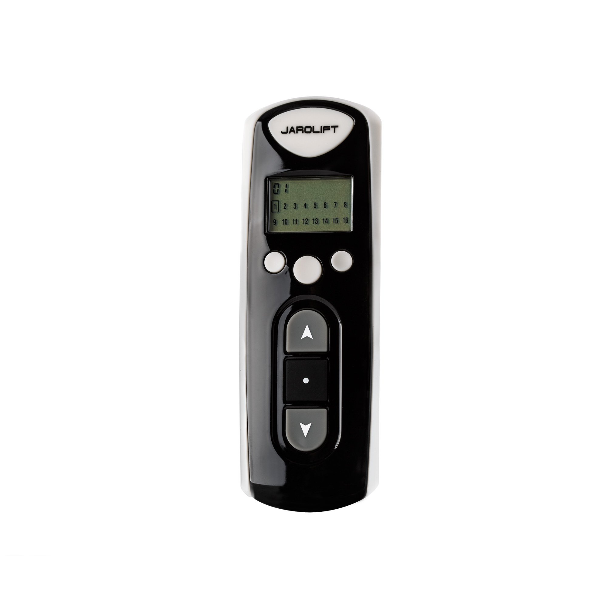 jarolift Radiocomando TDRC 16 a 16 Canali, Telecomando Radio 433,92 MHz, con Supporto a Parete