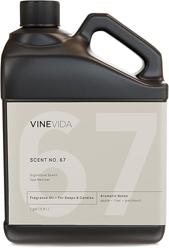 Miniatura 889 de VINEVIDA [4 onzas] Aceite de fragancia de madera de teca de caoba para fabricación de velas y fabricación de jabón, aromas de velas prémium para