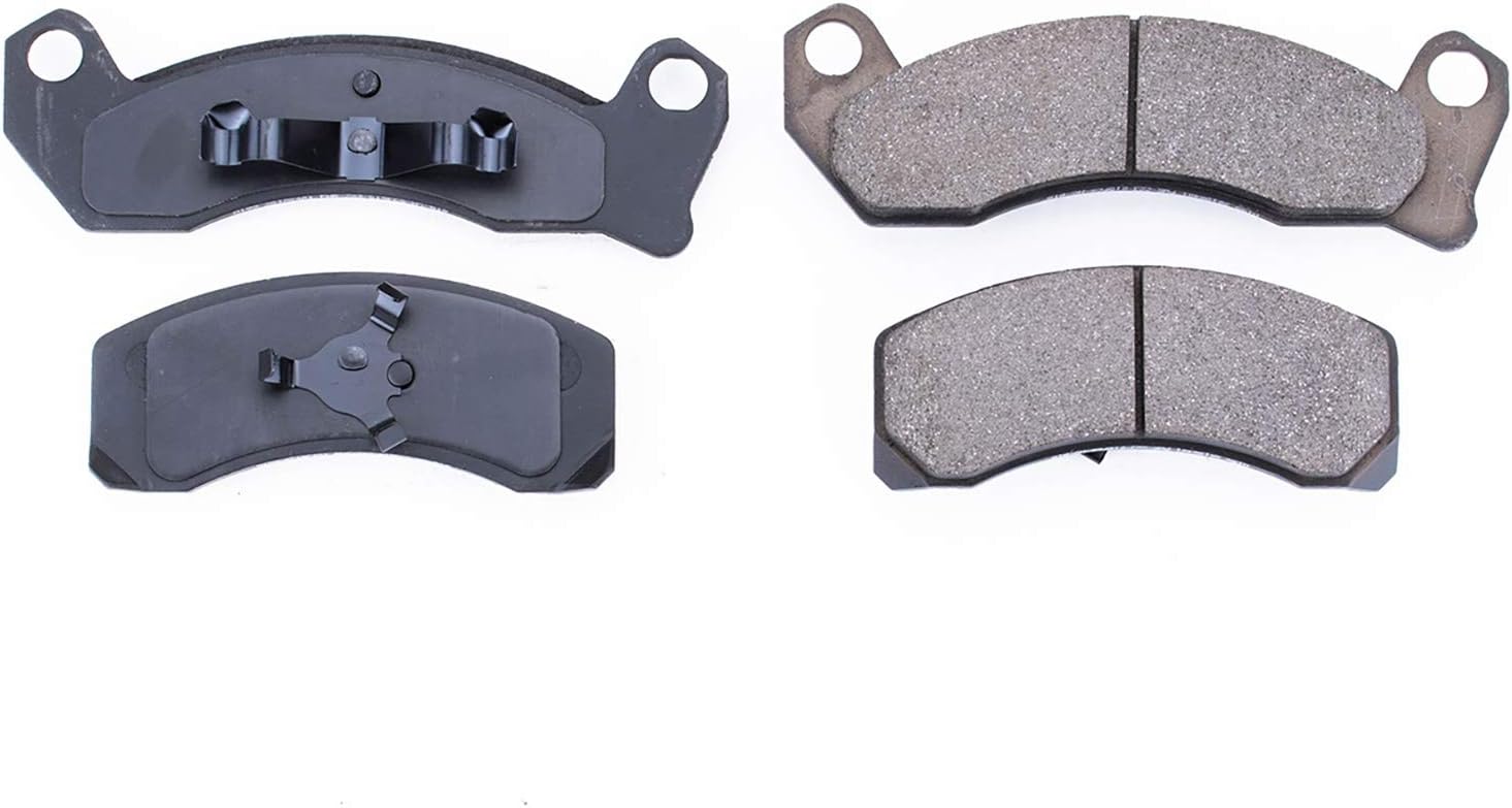 PowerStop Front Brake Pads For Ford Country Squire 1987-89 |Crown Victoria 1992-94 |LTD 1981-86 |LTD Crown Victoria 1987-91 |Mustang 1984-93 - Z16 Ceramic Brake Pads Replacement, 16-199