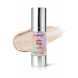 Maliao Natural One Step Correct Corrector | Skin Tone Correcting Serum | Brightening Primer for Even Complexion | Redness & Dullness Neutralizer | Lightweight Formula | 40g