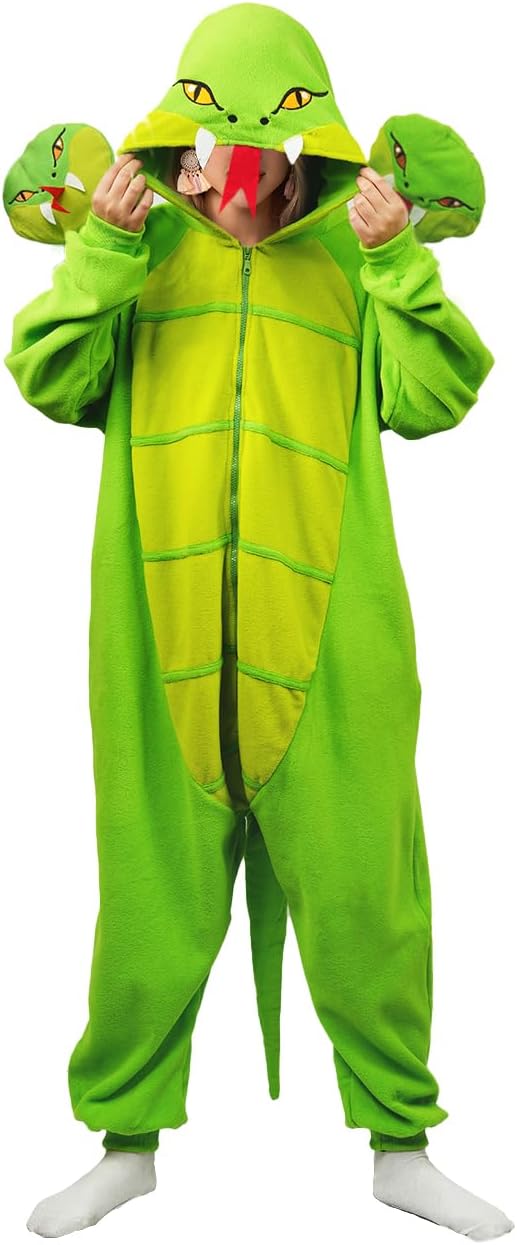 Snake Halloween Costume Adult Onesie Cosplay Animal Dominican