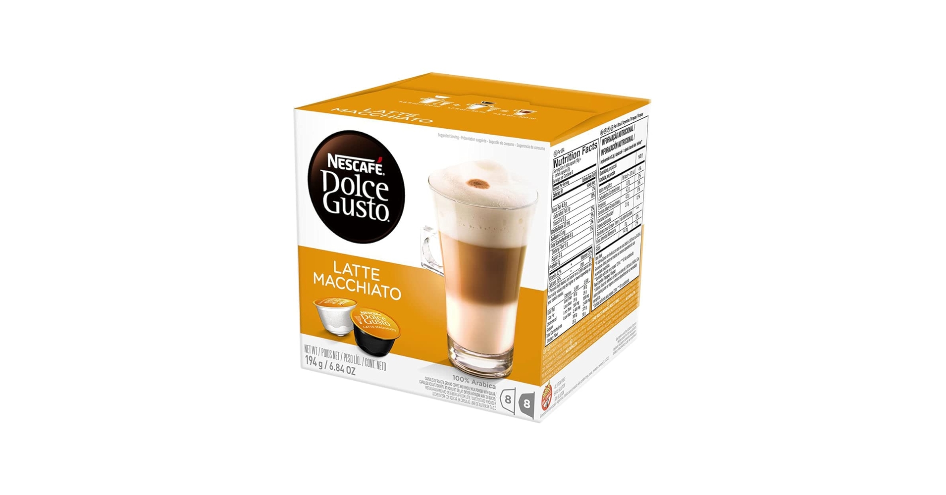 【Hikari】新品未開封品 Nescafé Dolce Gusto Nescafé Dolce Gusto KitKat Capsules – 16 pcs – Japanese