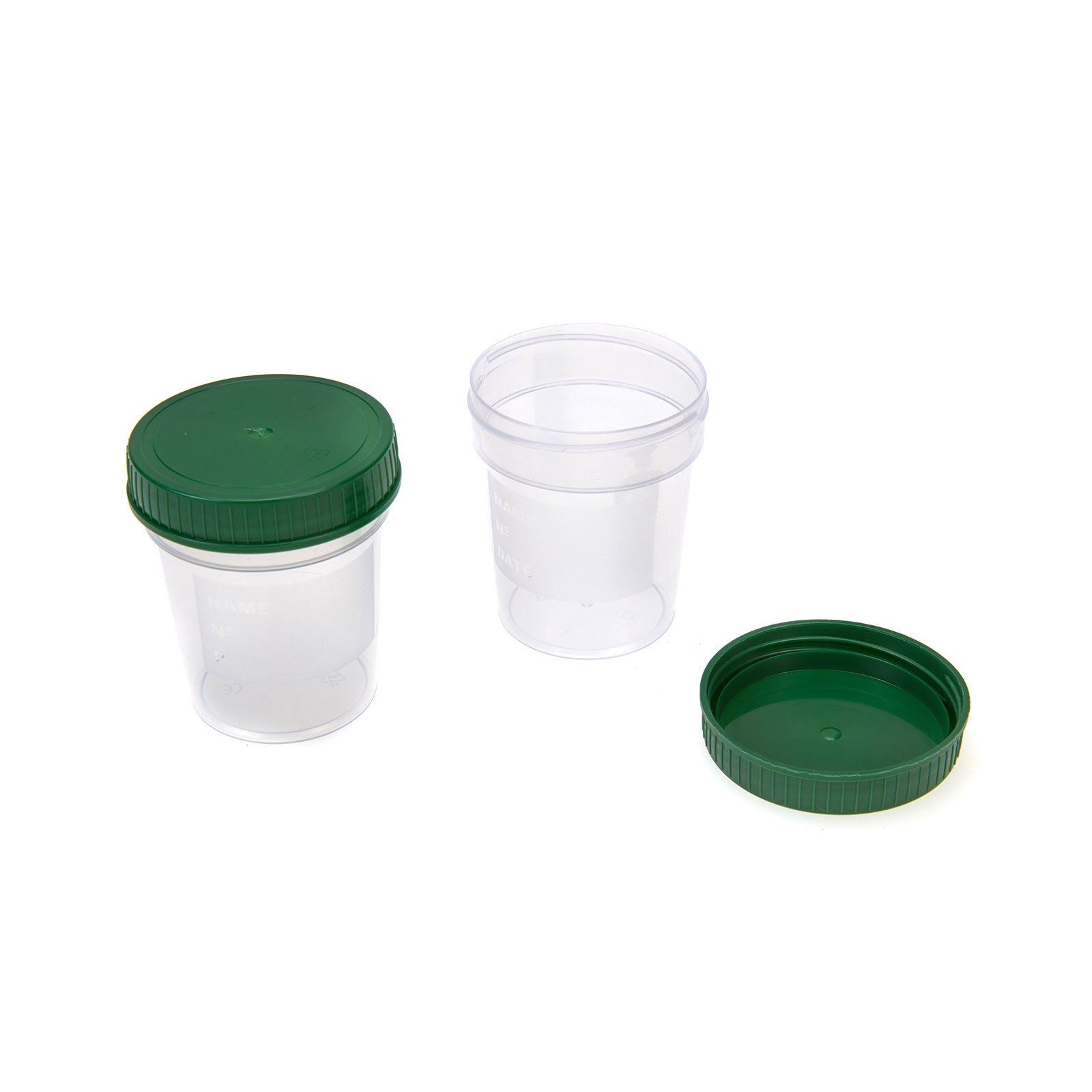 Med-Comfort Urinbecher mit Schraubdeckel – Produktbeschreibung