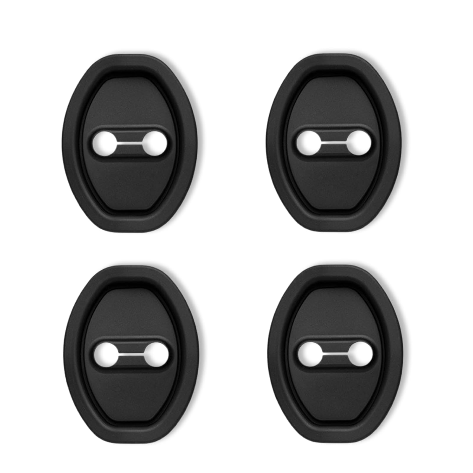 Car Door Lock Cover Silicone Shock Absorber, Car Door Protector Accessories with Noise Reduction and Rust Protection for Cars Taxis SUVs Interior Use