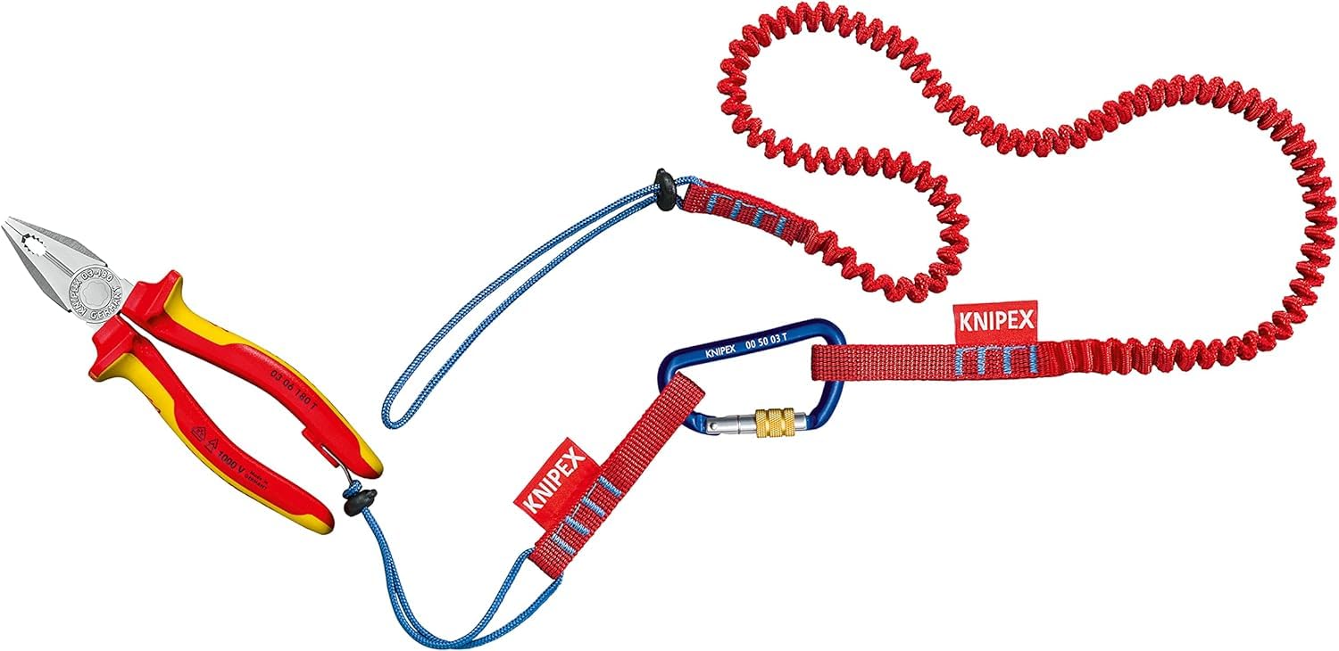 KNIPEX Zestaw do zabezpieczania narzędzi 1 x 00 50 01 T BK, 3 x 00 50 02 T BK, 2 x 00 50 03 T BK w blister, 00 50 04 T BK