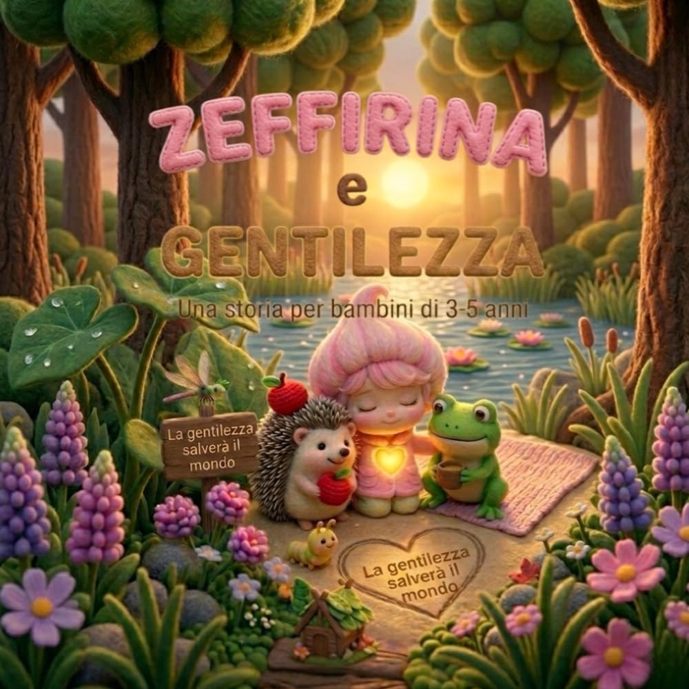 Zeffirina e gentilezza: Una storia per bambini di 3-5 anni
