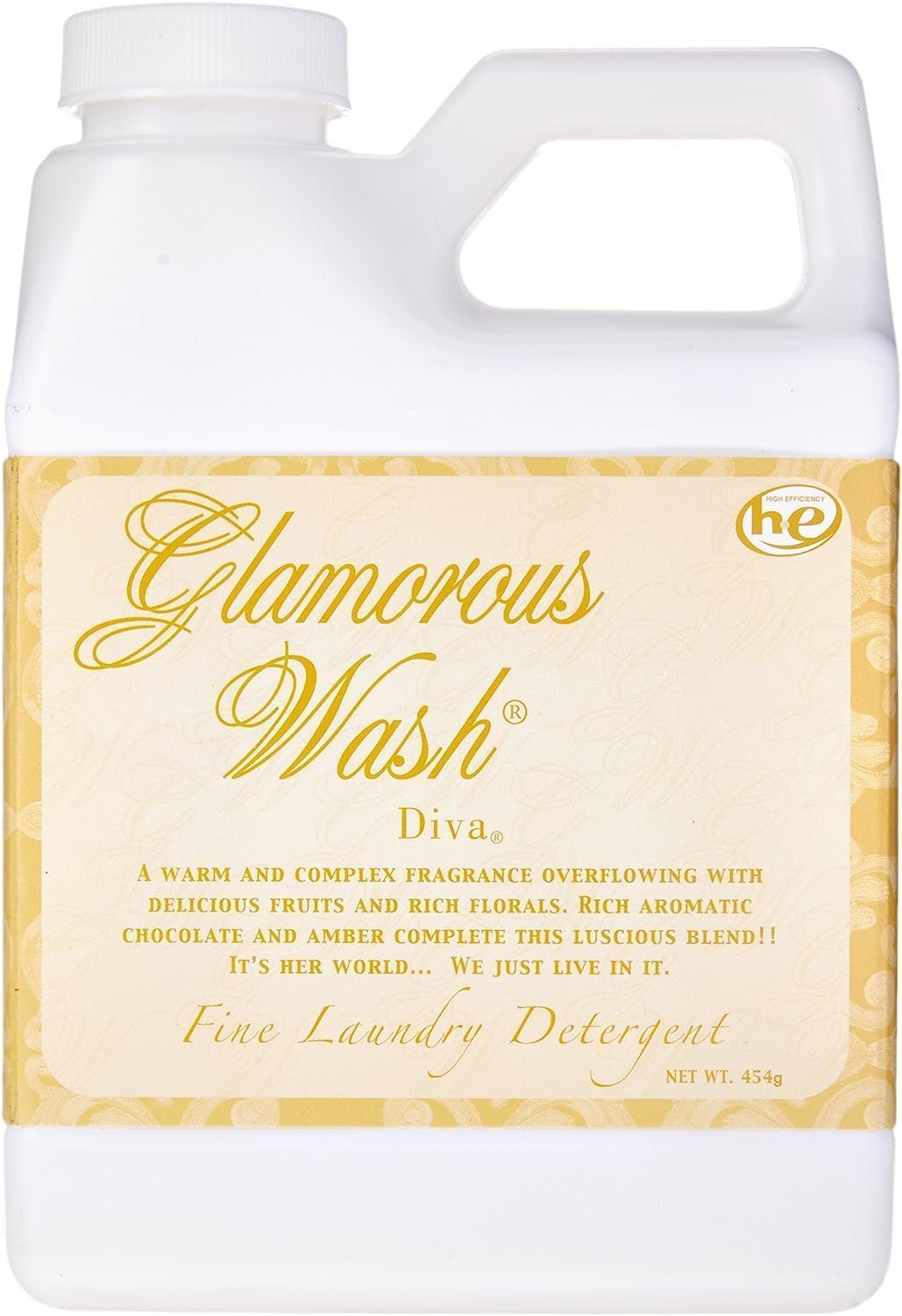 Diva Wash Laundry Detergent - Diva 16 oz (Pack of 1) - Scented Laundry Detergent ILIOS Packaging.