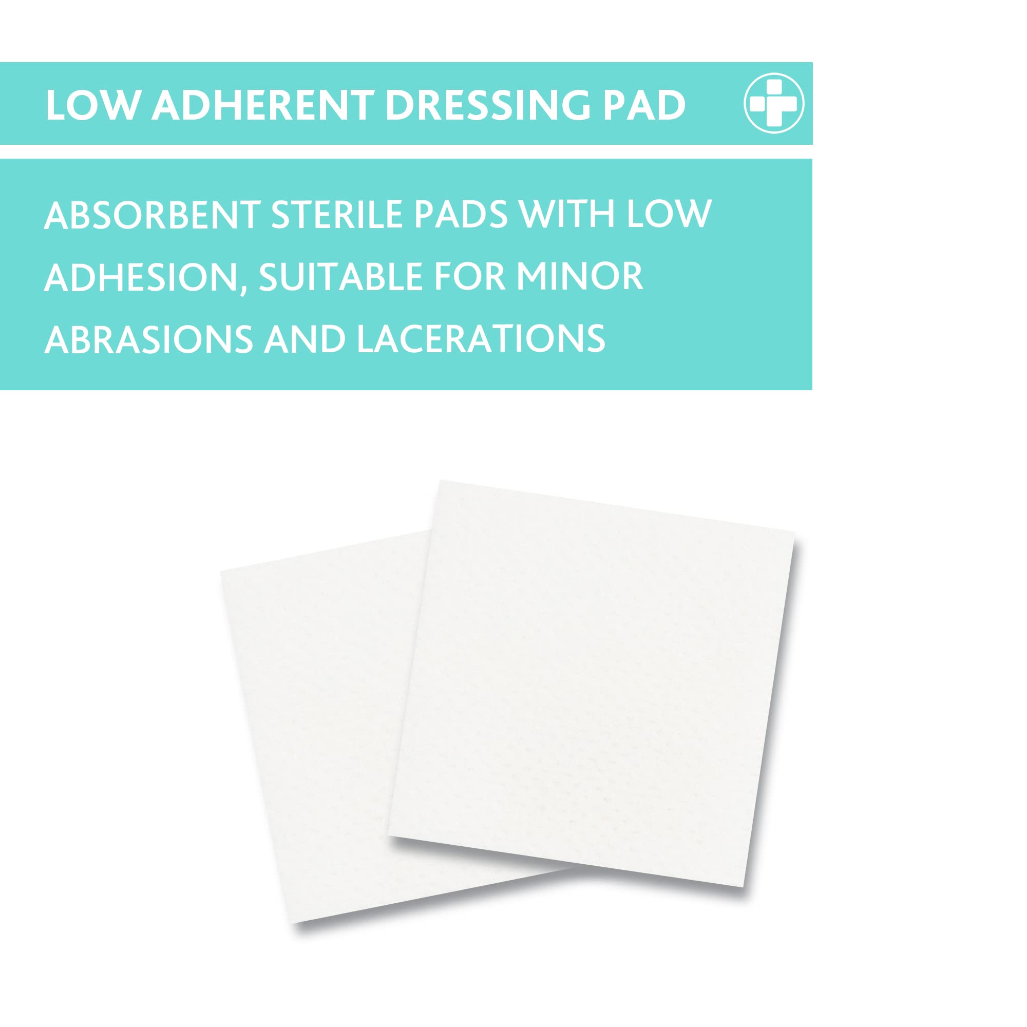 Reliance Medical Relipad First Aid Sterile Dressing - Low-Adherent, Absorbent Dressing Pads For Minor Abrasions, Lacerations And Wounds, 7.5 Cm X 7.5 - View #6