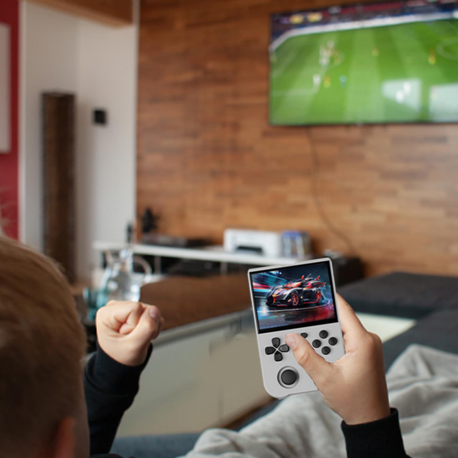 Console Portatile, Console per Giochi retrò con Batteria da 3000 | mAh, Console per Videogiochi con Touchscreen da 3,5 Pollici, emulatore Portatile, Portatile per Ragazzi e Ragazze