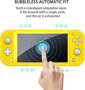 DLseego Switch Lite 2019 Protective Case Compatible with Nintendo Switch Lite, Glitter Bling Soft TPU Cover with 2 Pack Screen Protectors