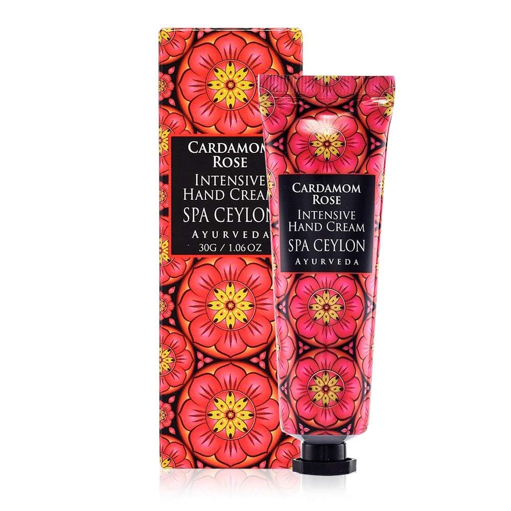 CARDAMOM ROSE Intensive Hand Cream | Revitalizing | Vitamin-Rich | 100% Vegetarian | Suitable for all skin types