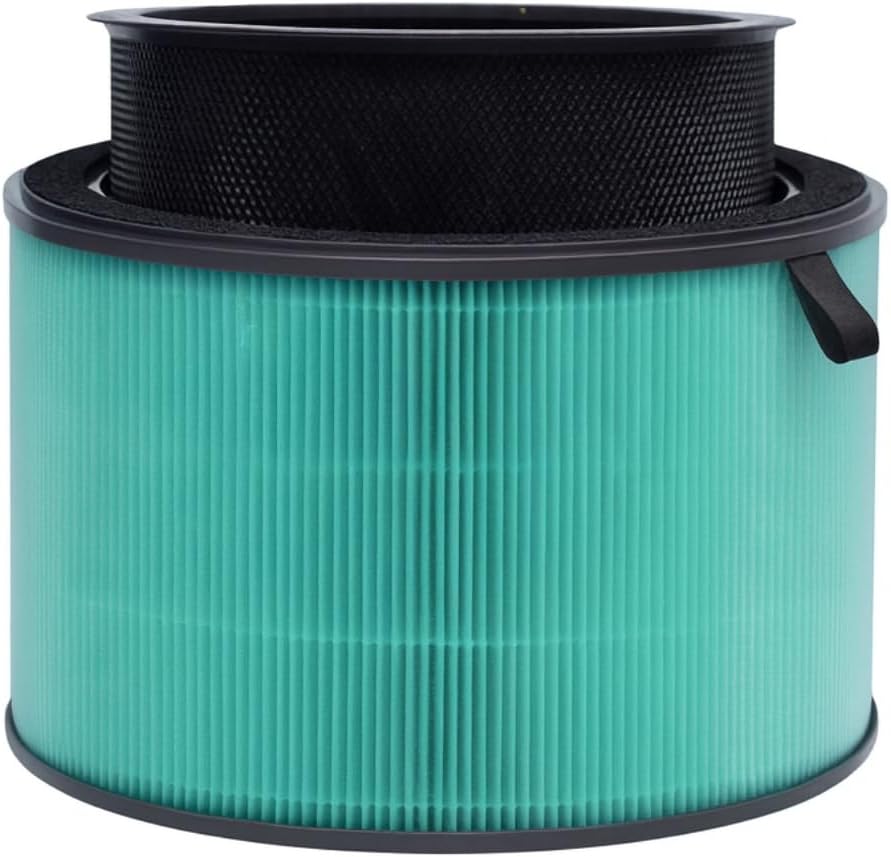 Nispira 3-in-1 HEPA Activated Carbon Filter Replacement For Air Purifier | For LG PuriCare 360 AS330DWR0 AS560DWR0 Part AAFTDT301 (NOT For Aero Tower Model) | Remove Smoke, Dust, VOCs | 1 Pack