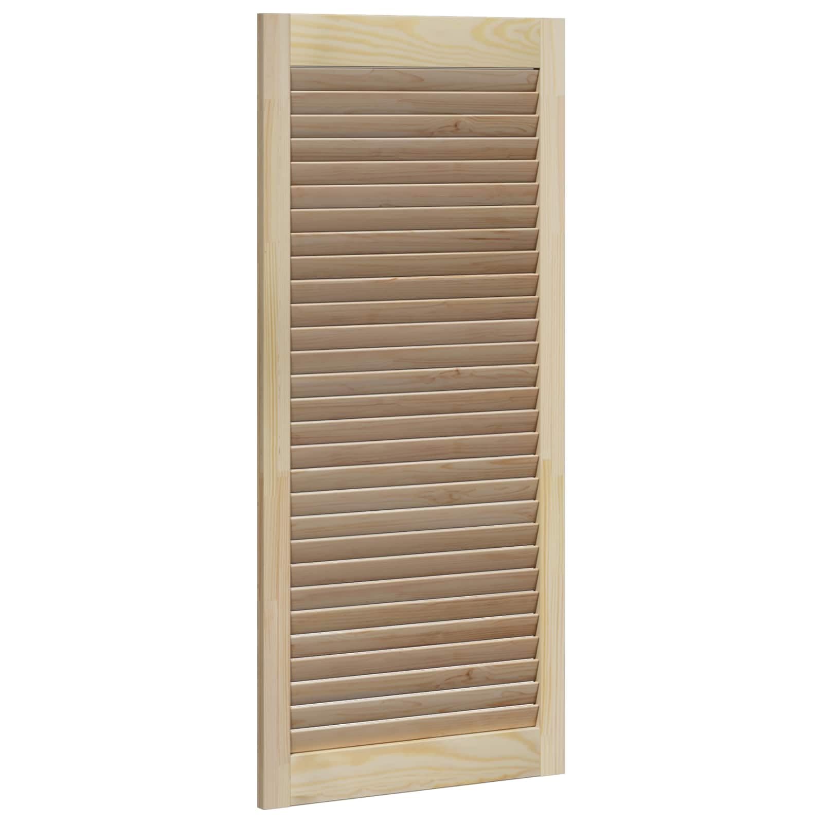 Genérico Puerta de Armario con Puerta 4 pcs Natural 140.5 x 2 x 59.5 cm,Bricolaje,Accesorios de Bricolaje,Ferretería para armarios,Puertas de armarios-3394495