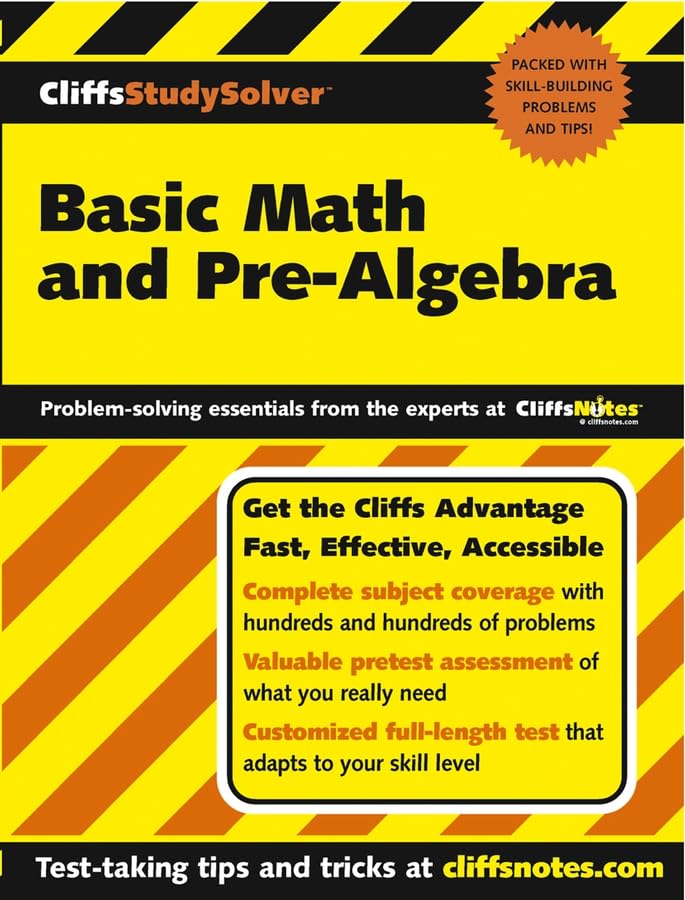 Basic Math and Pre-algebra