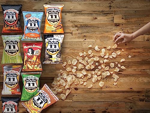 Route 11 Potato Chips : Barbeque (6oz, pack of 12) Barbecue BBQ image 5