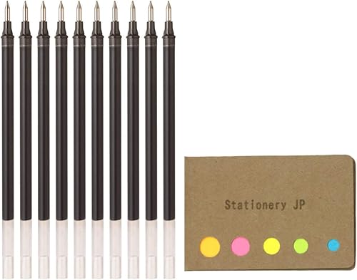 Uni-Ball UMR-1 Recambios para bolígrafo Signo de tinta de gel UM-151 DX paquete de 10 unidades juego de notas adhesivas Azul