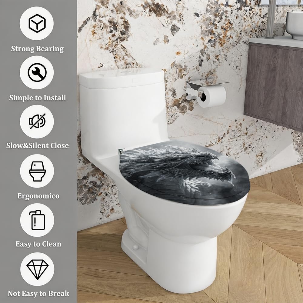 Sedile WC universale A14 per uso standard in bagno