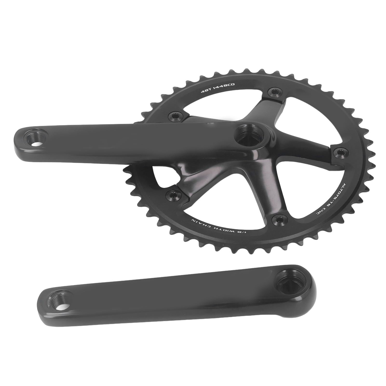 Rowerowa Tarcza, Lekka 48T Rowerowa Rowerowa Crankset Aluminium Topin -Stoy Bikring na Rower na Stałym Biegu na Mountain Road