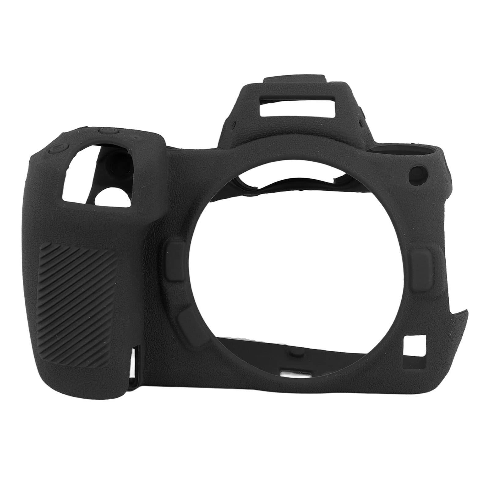 Custodia in Silicone per Fotocamera per Z5 Z6II Z7II, Custodia Protettiva Antiurto Antiscivolo per Fotocamera Mirrorless per Z5 Z6II Z7II (Nero)