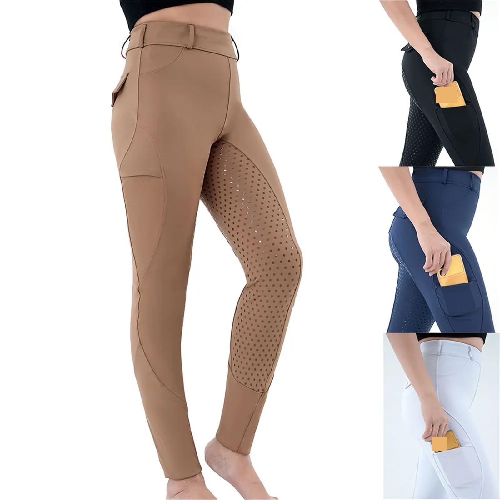 Damen Reithose Vollbesatz Reitschulhose Outdoor Sportbekleidung Ritterausrüstung Kleidung Für Reitsport