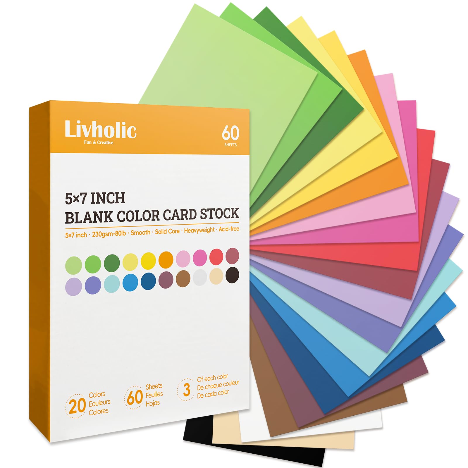 Photo 1 of 12x18 Inch 60 Sheets Large Printable Card Stock Paper Heavyweight 80lb Cover Matte Finish Cardstock Great for Flyers, Menu's, Covers,Poster Boards